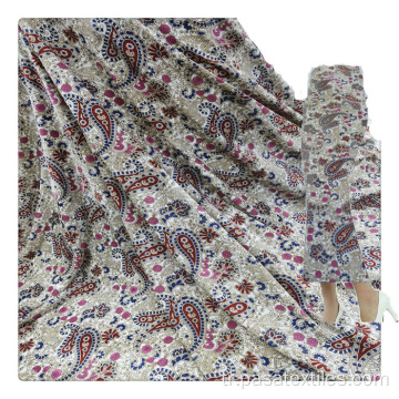 konfeksiyon için tekstil dijital baskılı kadife kumaş